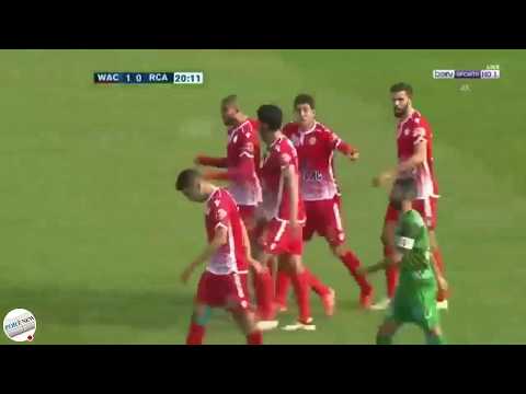 شاهد  الهدف الأول للوداد في مرمى الرجاء ضمن مواجهة الديربي