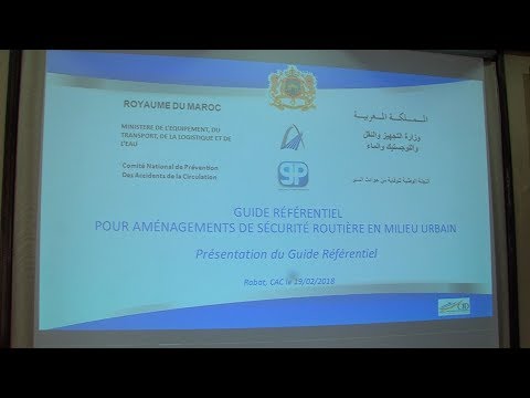 بالفيديو تقديم الدليل المرجعي لإجراءات السلامة الطرقية في المغرب
