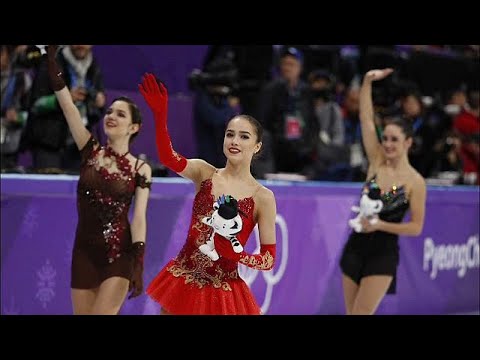 شاهد  الروسية زاخيتوفا تفوز بالميدالية الذهبية