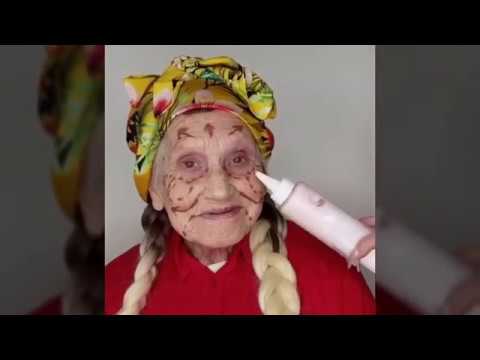 بالفيديو عجوز تكسر القاعدة وتصبح أصغر 20عامًا