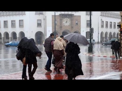 شاهد أمطار رعدية قوية مصحوبة برياح قوية مرتقبة في المغرب