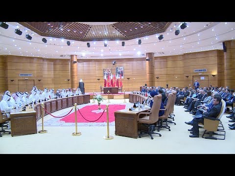 شاهد انعقاد الاجتماع الوزاري للدورة السابعة للجنة العليا المغربية القطرية المشتركة