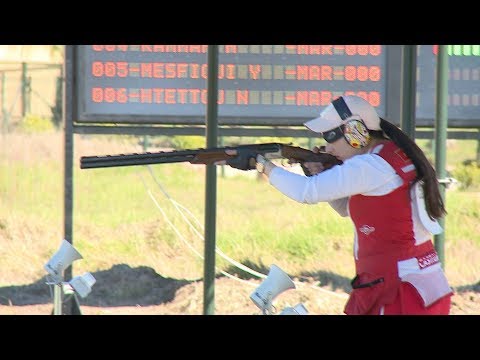 شاهد المغربية مريم رماح تفوز بلقب الجائزة الكبرى للمغرب للرماية الرياضية