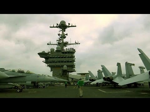 المقاتلات الأميركية تطلق غاراتها على داعش من البحر المتوسط