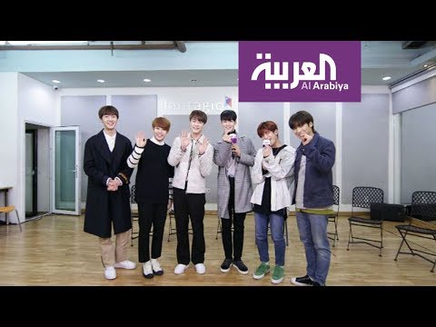 تشويقة لقاء فرقة astro شاهدالكورية على العربية