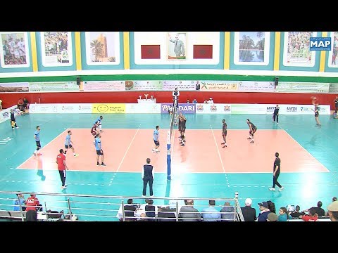 شاهد الجيش الملكي ذكور والدفاع الحسني الجديدي إناث يفوزان بكأس العرش لكرة الطائرة