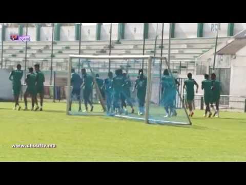 بالفيديو استعدادات فريق الرجاء لمباراته ضد كرايزر شيفس