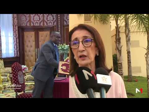 شاهد محمد السادس والرئيس النيجيري يترأسان حفلة توقيع 3 اتفاقيات