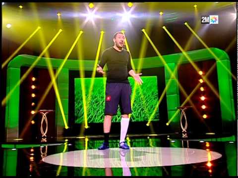 بالفيديو عرض جمهور كرة القدم كما يراه الفنان الكوميدي إيك