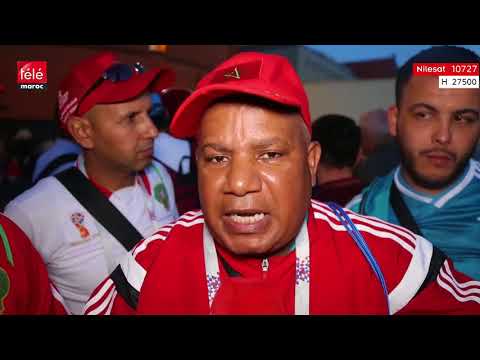 شاهد لحظة انتقال المغاربة إلى كالينغراد لتشجيع أسود الأطلس أمام إسبانيا وأبرز تعليقاتهم