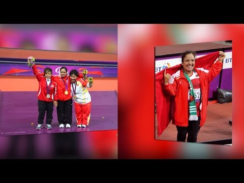 حياة الكرعة تحدت جسدها لتعلن نفسها بطلة واعدة