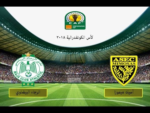 شاهد  مباراة فريق الرجاء البيضاوي أمام أسيك ميموزا الإيفواري