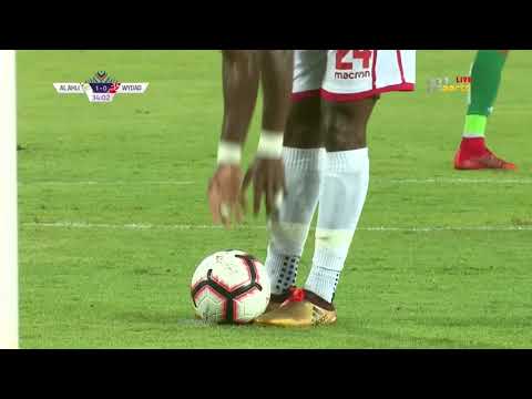 شاهد هدف الوداد الأول في مرمى الأهلي الليبي