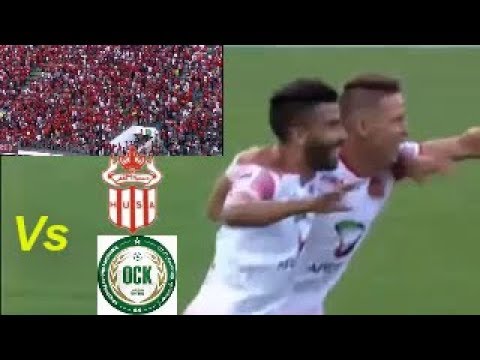 شاهد  أهداف مباراة حسنية أغادير وأولمبيك خريبكة