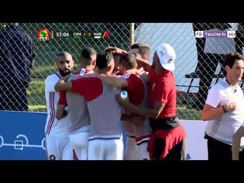 شاهد هدف خالد بوطيب للمنتخب المغربي أمام جُزر القمر