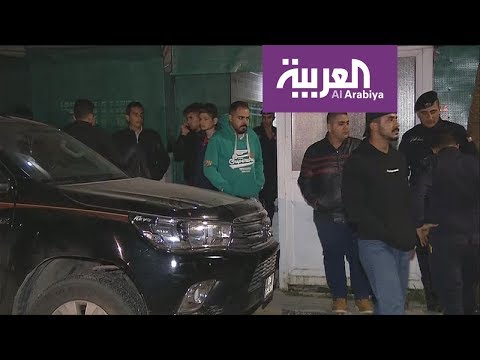 تجمّع أهالي طلاب حادثة البحرالميت أمام مدرستهم