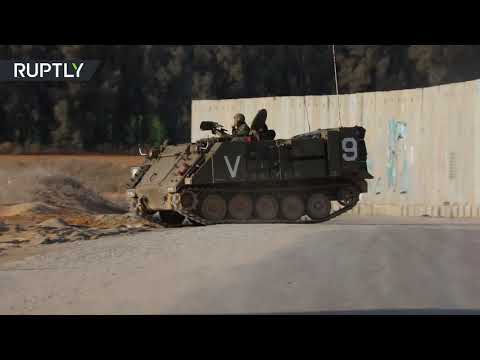 تحرُّكات الدبابات الإسرائيلىية على حدود غزة