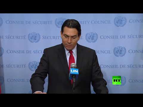 المندوب الإسرائيلي يُطلق صافرات الإنذار في الأمم المتحدة