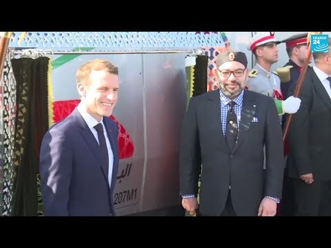لحظة إطلاق البراق المغربي أول قطار فائق السرعة في أفريقيا