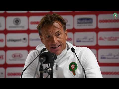 المؤتمر الصحافي لمدرب المنتخب المغربي هيرفي رونار بعد مواجهة تونس الودية