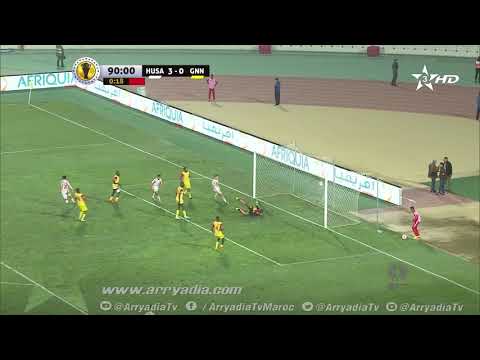 الهدف الرابع لحسنية أغادير المغربي في الحرس الوطني النيجري