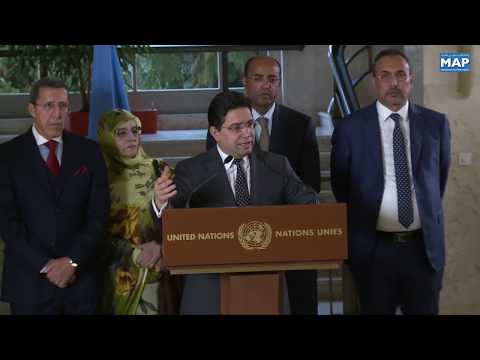 شاهد بوريطة يؤكد أن المغرب سيواصل العمل مع كولر لحل نزاع الصحراء