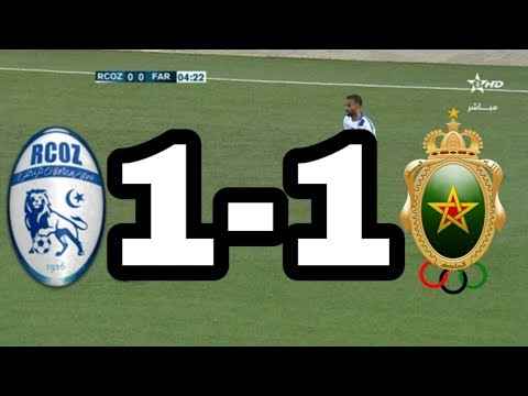 ملخص وأهداف مباراة سريع وادي زم والجيش الملكي