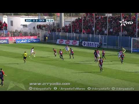 شاهدهدف أيمن الحسوني لاعبالواداد في مرمى أولمبيك آسفي