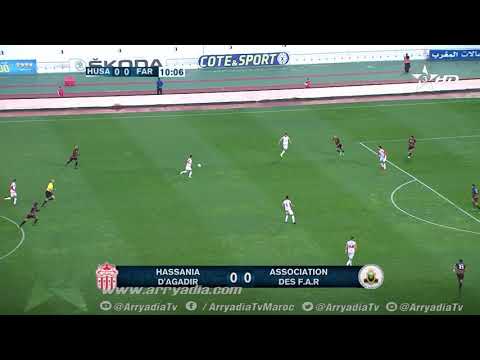 شاهد  هدف زهير الشاوش في مرمى الجيش الملكي