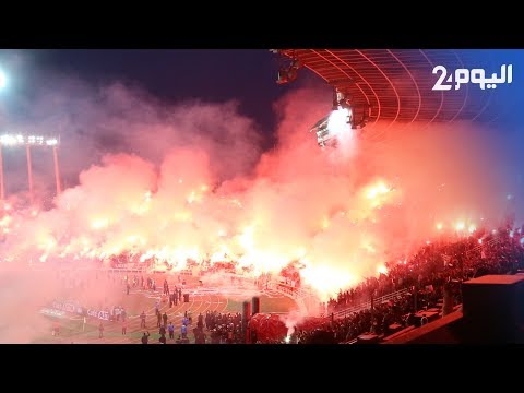 شاهد كراكاج يشعل المدرجات في كلاسيكو الرجاء والجيش