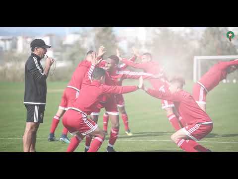 شاهد المنتخب الوطني يُنهي استعداداته لمواجهة بيلاروسيا