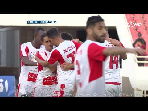 شاهد  الهدف الأول للكوكب المراكشي ضد الجيش الملكي