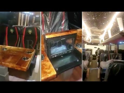 شاهد حافلة بمواصفات عالية لخدمة المنتخب المغربي