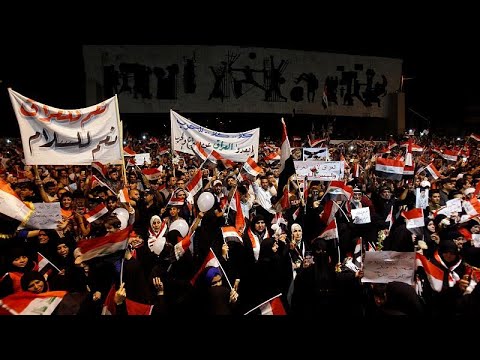 شاهد عراقيون يطالبون بغداد بعدم الدخول في مواجهة مع أمريكا وإيران