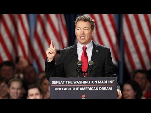 بالفيديو راند بول يترشح للانتخابات الرئاسية المقبلة