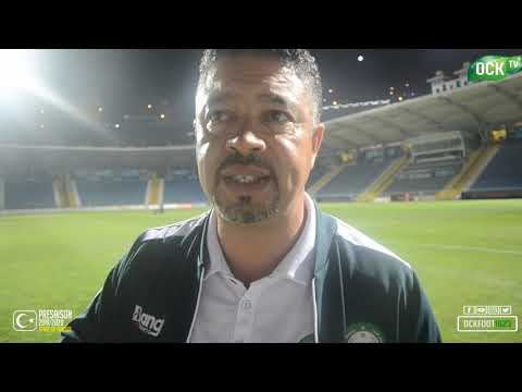 شاهد تصريح المدرب المساعد رشيد لوستيك عقب انتهاء معسكر أولمبيك خريبكة