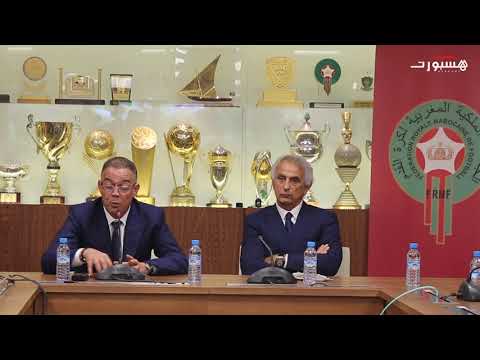 فوزي لقجع يكشف كواليس التعاقد مع وحيد خاليلوزيتش