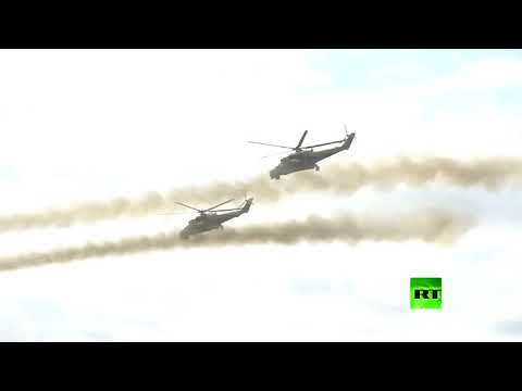 شاهد مناورات وتدريبات بالذخيرة الحية بين روسيا ومنغوليا