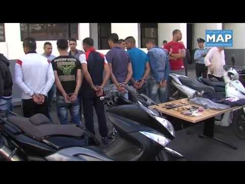 شاهد تفكيك شبكات مُتخصِّصة في السرقة بالشارع العام في الدار البيضاء