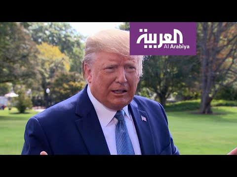 شاهد دونالد ترامب يطالب الديموقراطيين بالبحث عن تهم غير هذه