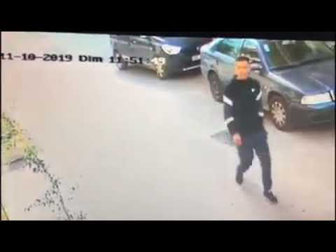 شاهد لص يسرق هاتف ذكي في وضح النهار وأمام مسئولة الحسابات