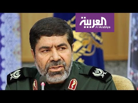شاهد المتحدث باسم الحرس الثوري يبكي حين إعلانه مقتل سليماني