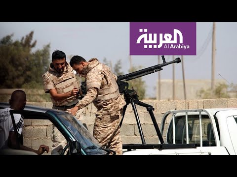 شاهد بصمات المرتزقة على جدران طرابلس الليبية