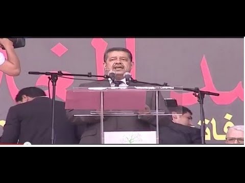 حميد شباط في خطابه إلى الشعب المغربي