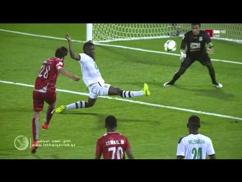 بالفيديو لخويا يحرز ثلاثية في مرمى الأهلي