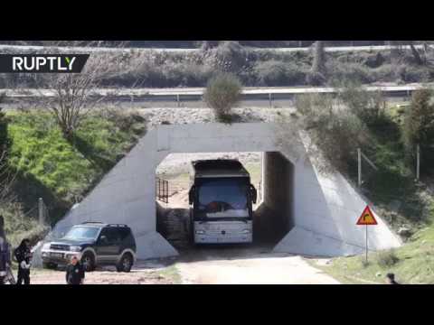 شاهد المهاجرون في اليونان يخضعون لفحص كورونا