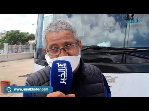 شاهد حافلات النقل الوطني تنتظر قرارًا رسميًا للإنطلاقة نحو المدن و نقل المسافرين