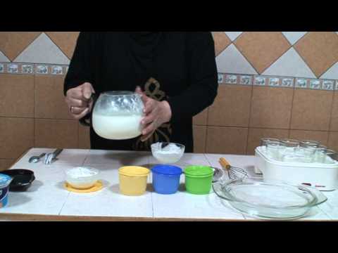 فيديو طريقة صناعة الزبادي في المنزل