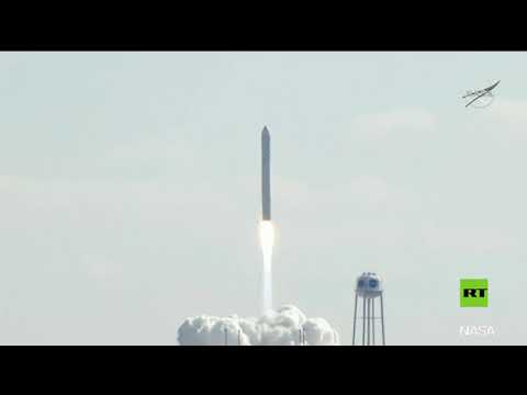 شاهد انطلاق ظبي سات من ولاية فيرجينيا إلى محطة الفضاء الدولية
