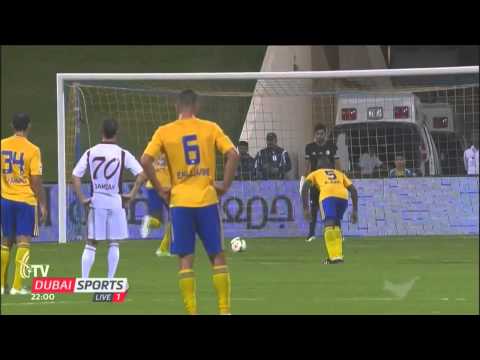 بالفيديو أهداف مباراة فريقي الوحدة والظفرة